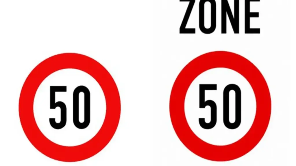 Phân biệt biển báo viền và chữ đỏ, nền trắng khác nhau chữ ‘ZONE’ thế nào?