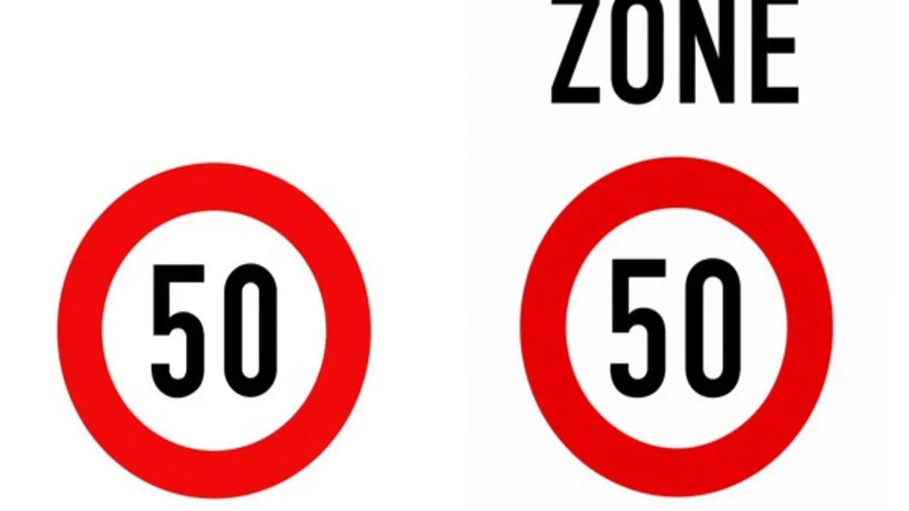 Phân biệt biển báo viền và chữ đỏ, nền trắng khác nhau chữ ‘ZONE’ thế nào?