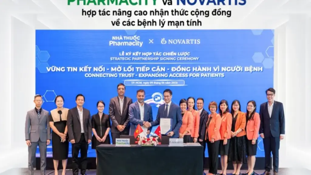 Pharmacity và Novartis hợp tác nâng cao nhận thức cộng đồng về các bệnh lý mạn tính