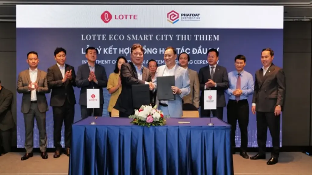Phát Đạt rót hơn 10.000 tỉ đồng vào dự án Lotte Eco Smart City Thu Thiem