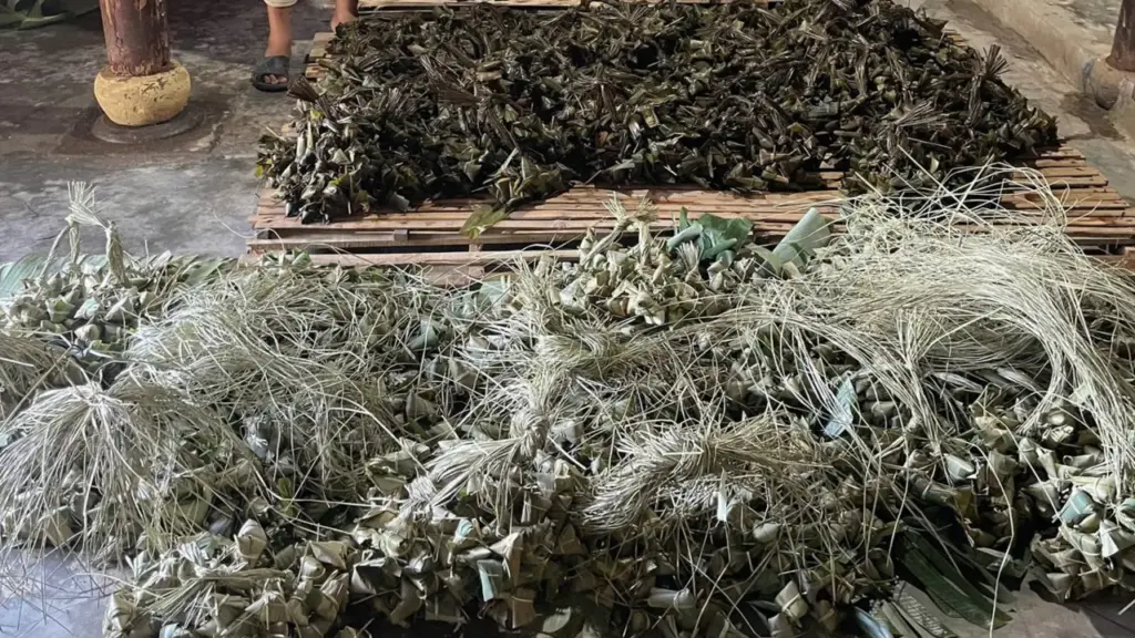 Phát hiện cơ sở sản xuất bánh ú trộn hàn the