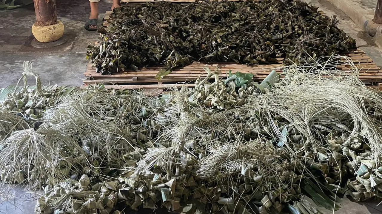 Phát hiện cơ sở sản xuất bánh ú trộn hàn the
