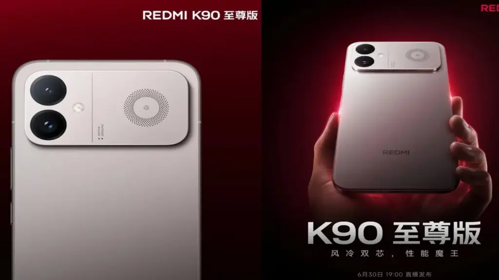 Redmi K90 Ultra sẽ ra mắt vào tuần tới với quạt tản nhiệt chủ động