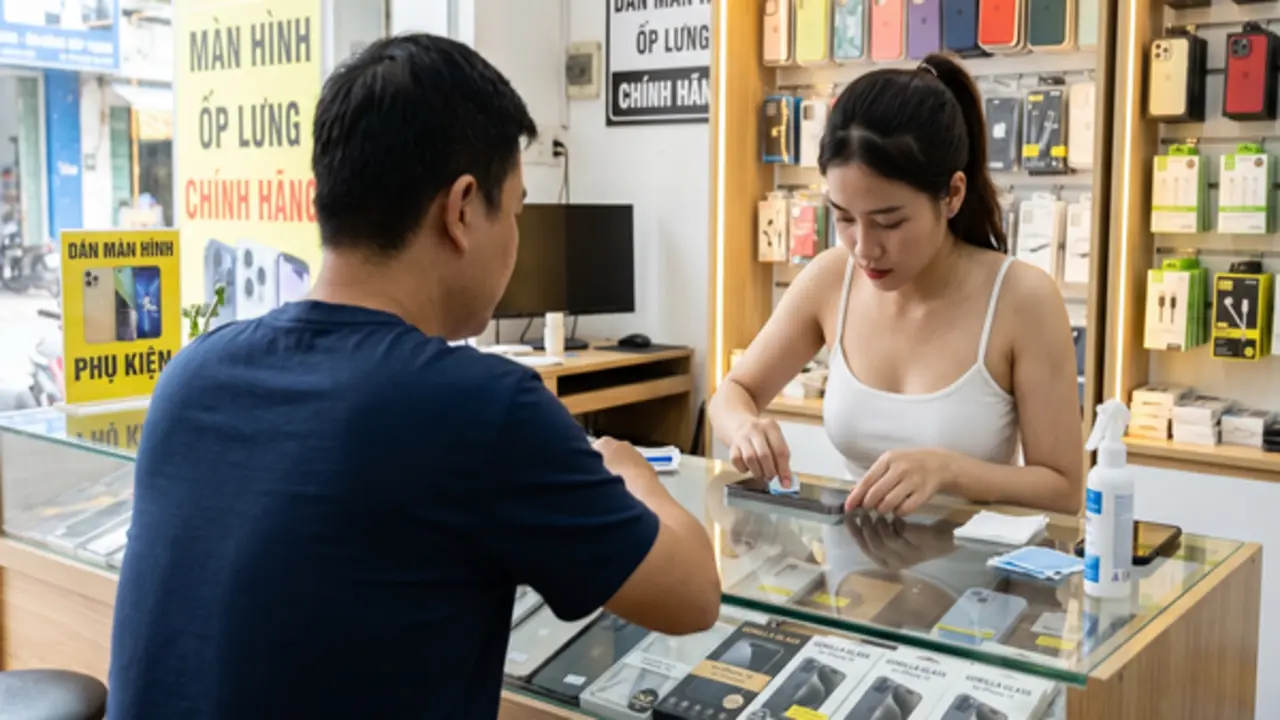 Sai lầm nhiều người mắc phải khi dán màn hình điện thoại