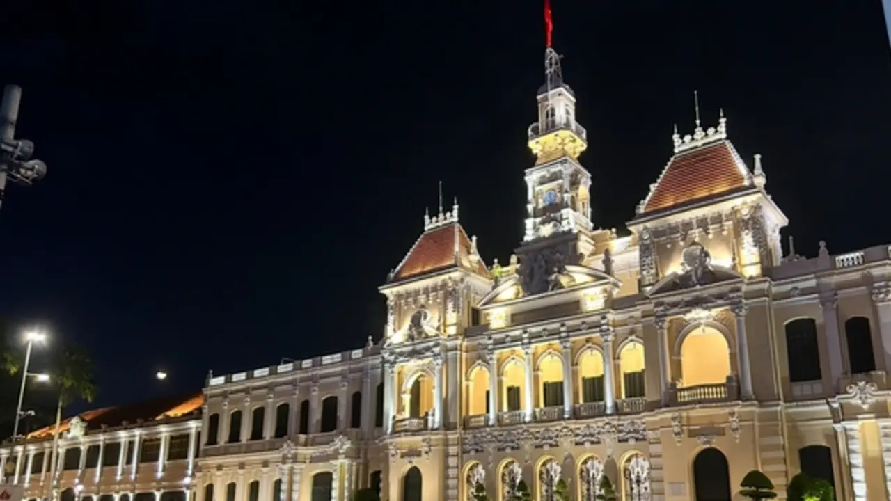 'Săn' vị trí xem 3D mapping đẹp nhất TP.HCM