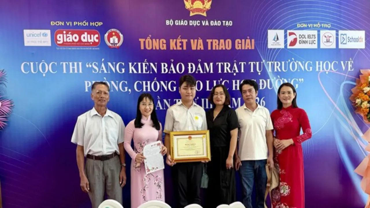 Sáng kiến phòng chống bạo lực học đường của học sinh