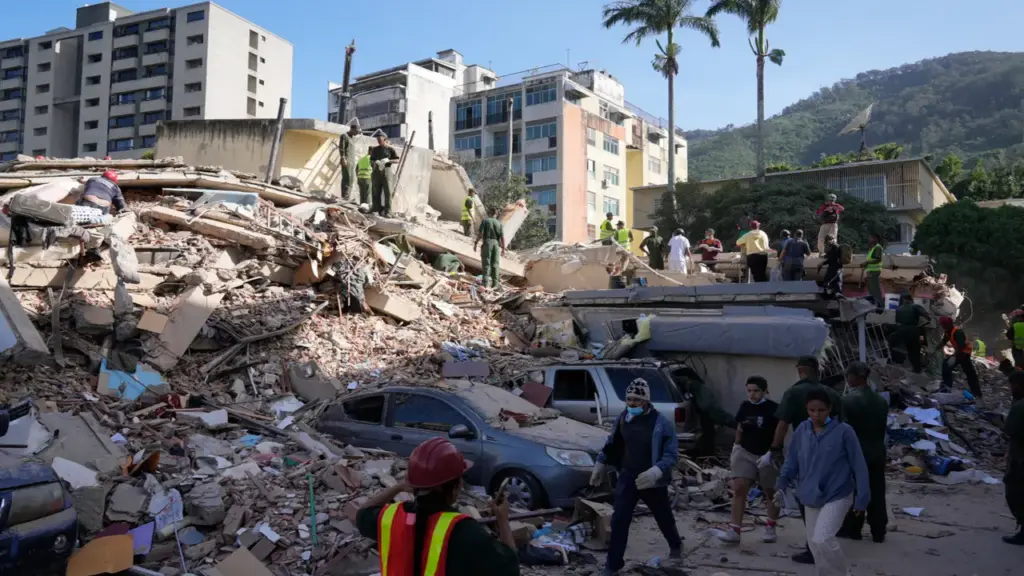 Số người chết do động đất kép ở Venezuela tăng lên 164