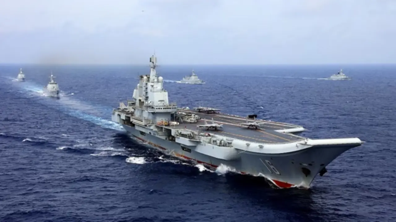 Tàu sân bay Trung Quốc tập trận ở tây Thái Bình Dương