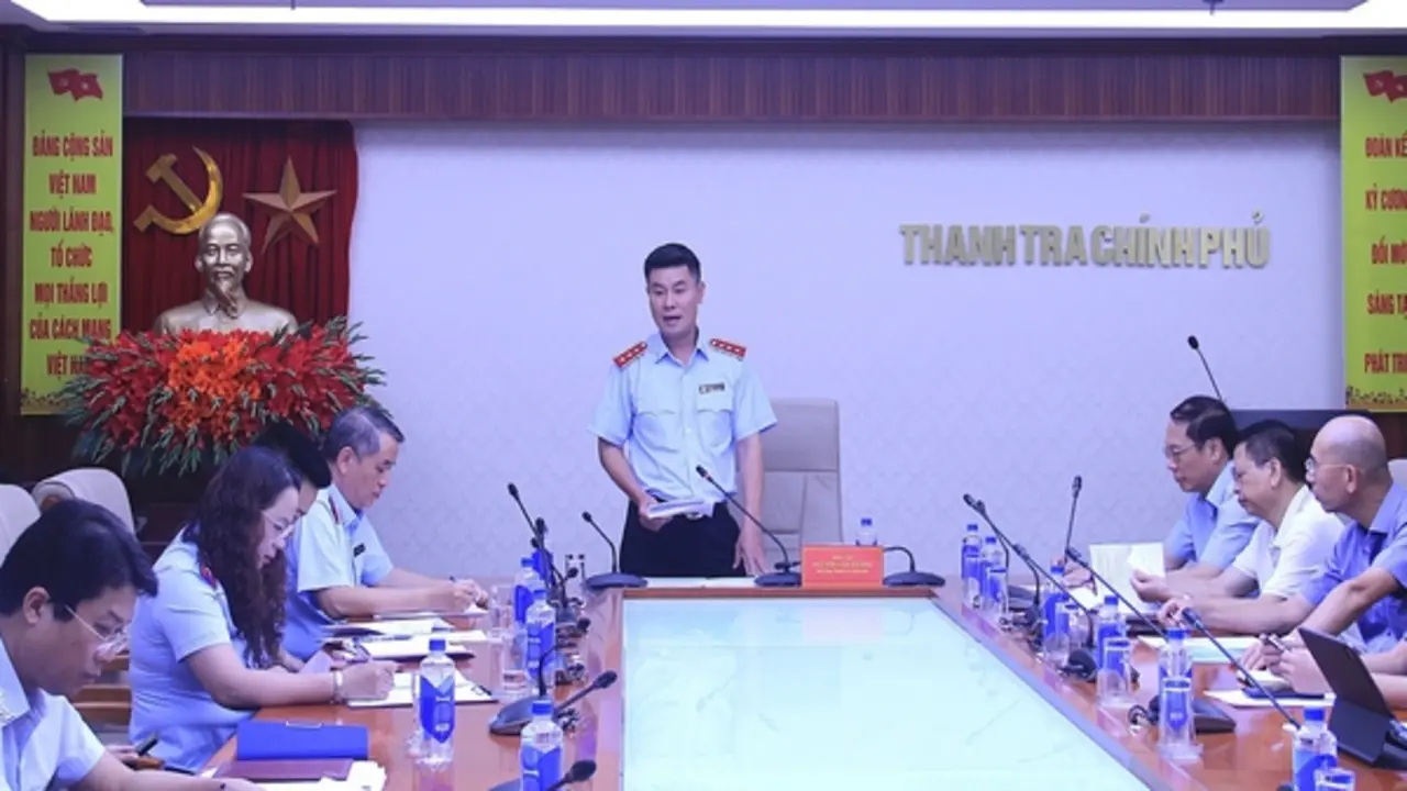 Thanh tra Chính phủ công bố thanh tra dịch vụ quan trắc môi trường tại Hà Nội