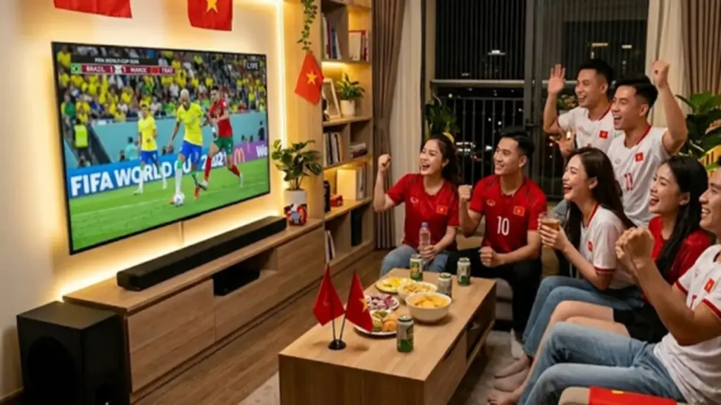 Thiết lập quan trọng khi xem bóng đá với loa soundbar