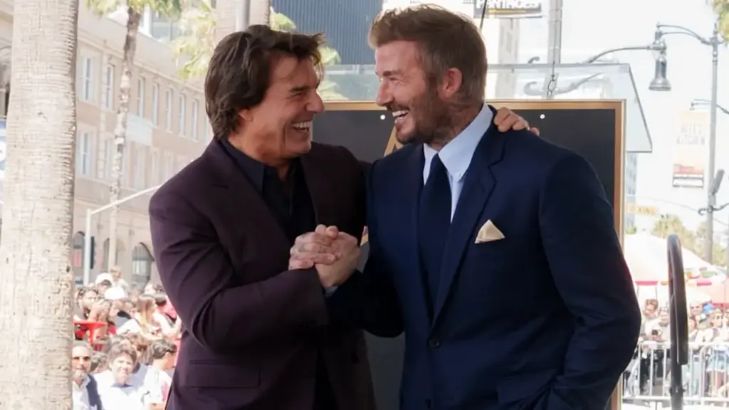 Tình bạn hơn 20 năm của Tom Cruise và David Beckham