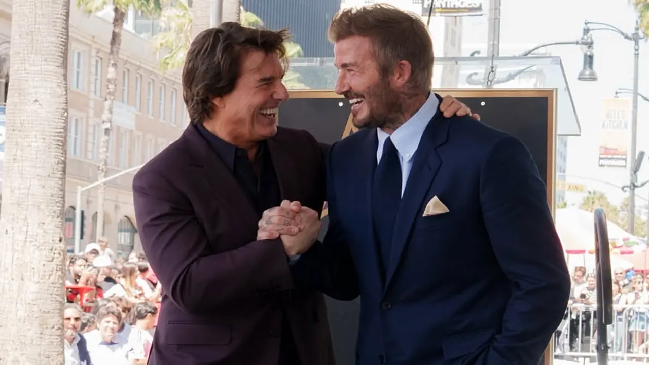 Tình bạn hơn 20 năm của Tom Cruise và David Beckham