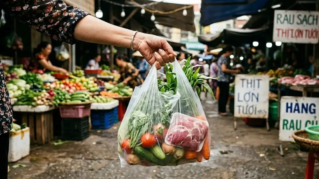 Tôi cầm 200.000 đồng không đủ đi chợ mỗi ngày