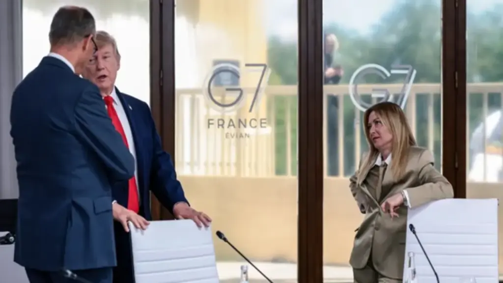 Tổng thống Trump và Thủ tướng &Yacute; Meloni leo thang tranh cãi