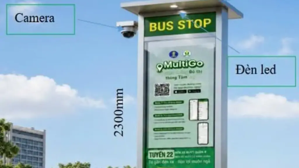 TP.HCM 'chốt' mẫu trụ dừng xe buýt mới toanh