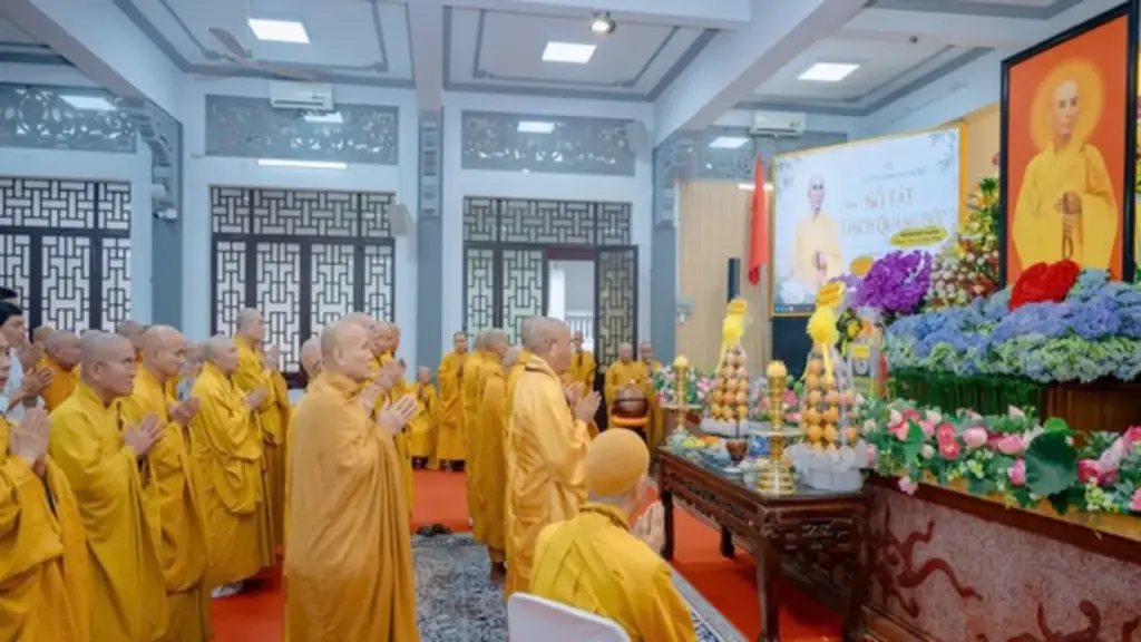 Trang nghiêm lễ tưởng niệm 63 năm Bồ tát Thích Quảng Đức vị pháp thiêu thân tại TP.HCM