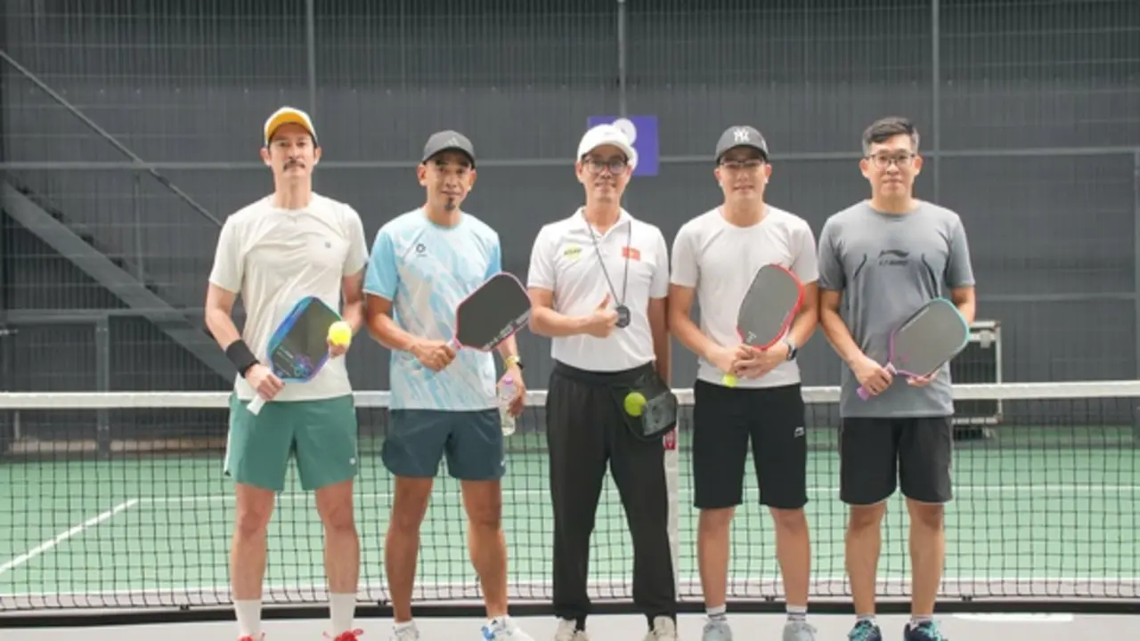 Tranh tài sôi nổi giải pickleball Báo Thể thao & Văn hóa 2026