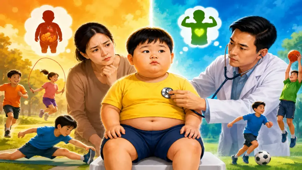 Trẻ bụ bẫm chưa chắc đã khỏe
