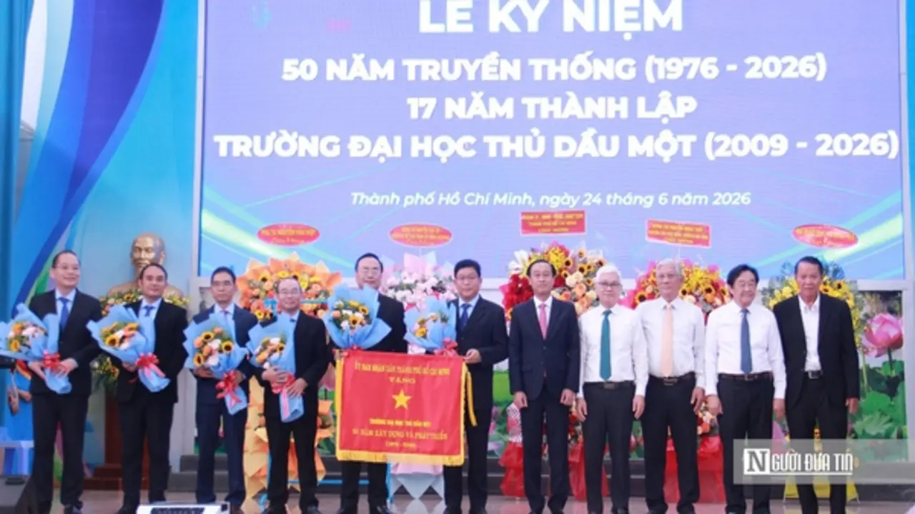 Trường Đại học Thủ Dầu Một khẳng định vai trò đào tạo nhân lực của Tp.HCM