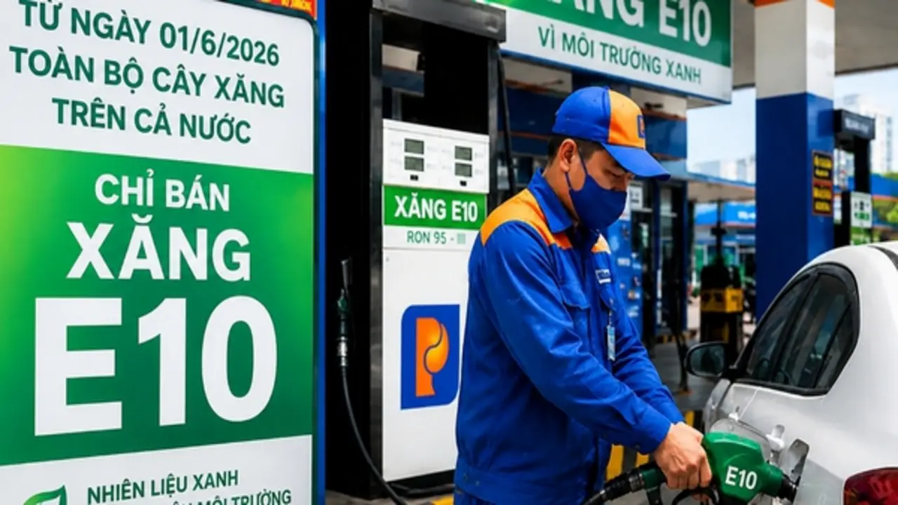 Từ hôm nay (1/6), xăng E10 bán đại trà trên toàn quốc