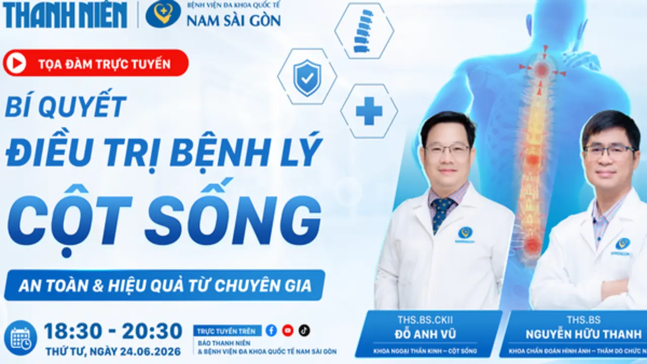 Tư vấn trực tuyến: Bí quyết điều trị bệnh lý cột sống an toàn và hiệu quả