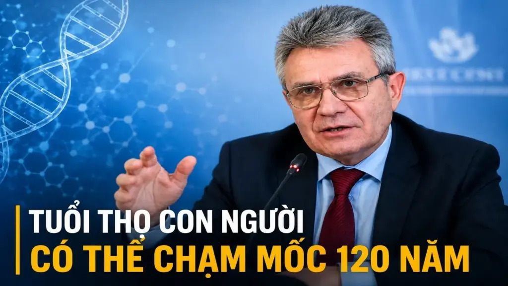 Tuổi thọ con người có thể chạm mốc 120 tuổi nhờ đột phá công nghệ gen