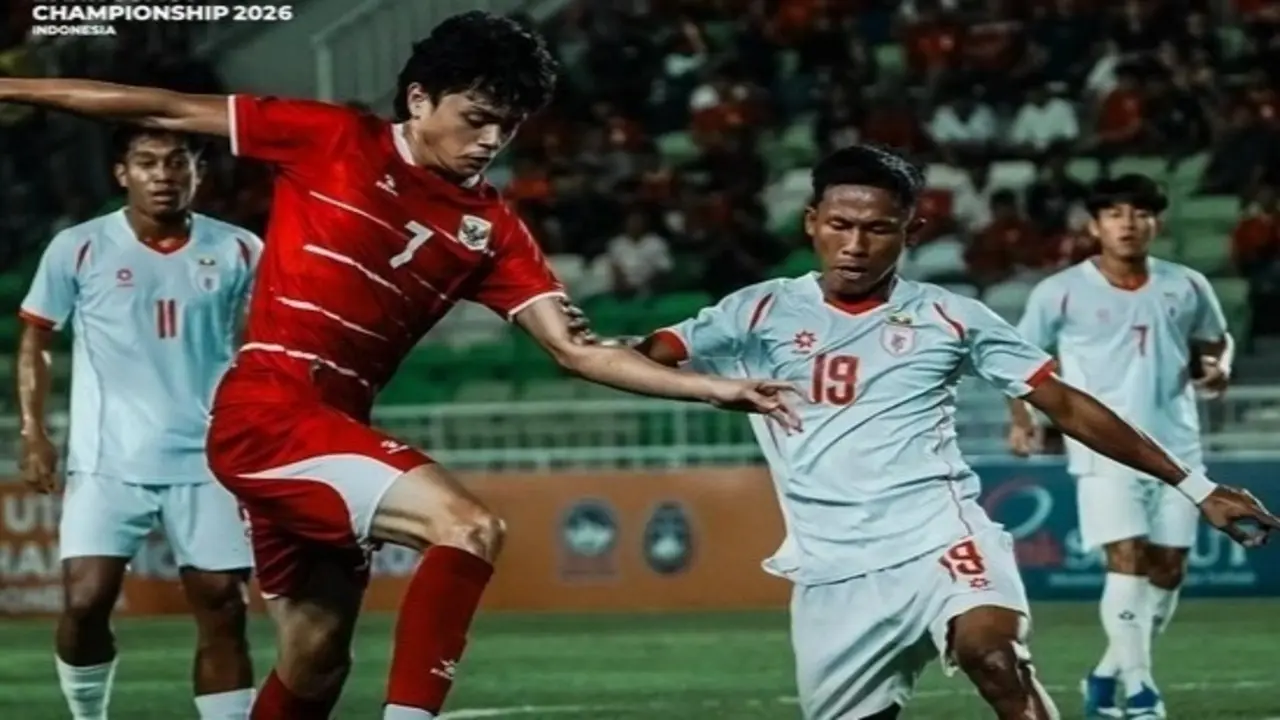U19 Indonesia thắng đậm Myanmar, chờ đối đầu U19 Việt Nam