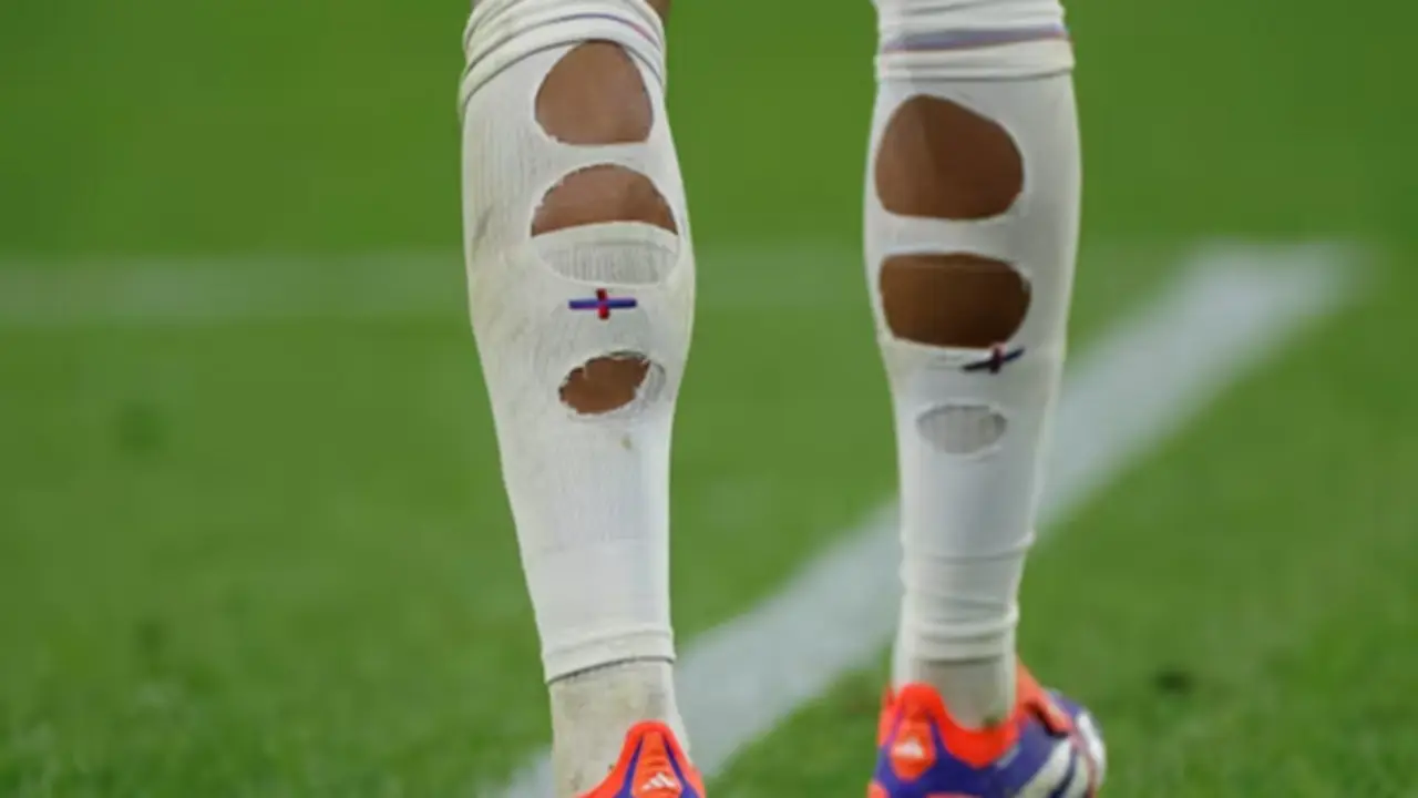 Vì sao nhiều cầu thủ World Cup lại mang tất "thủng lỗ chỗ"?