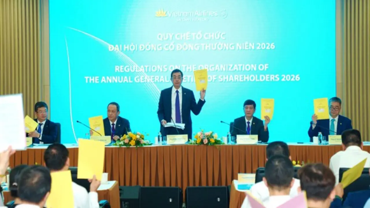 Vietnam Airlines đặt mục tiêu tăng trưởng 12% trong năm 2026
