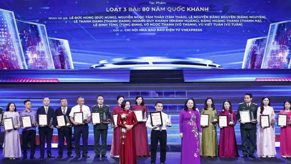 VnExpress giành giải B Báo chí Quốc gia