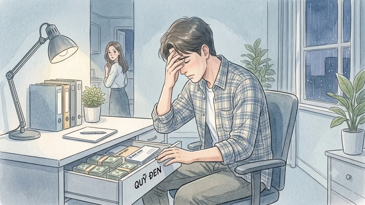Vợ giấu quỹ đen, nói xấu tôi với nhiều bạn bè, khách hàng