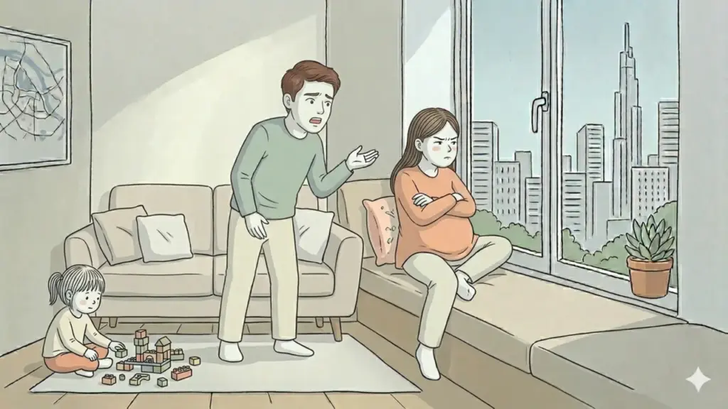 Vợ hay nói trống không với bố mẹ chồng