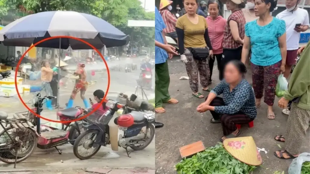 Vụ dùng vòi xịt tăng áp phun nước vào mặt người bán rau: Sức khỏe nạn nhân ra sao?