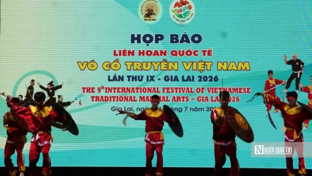 16 đoàn võ thuật quốc tế tham gia Liên hoan quốc tế võ cổ truyền Việt Nam lần IX
