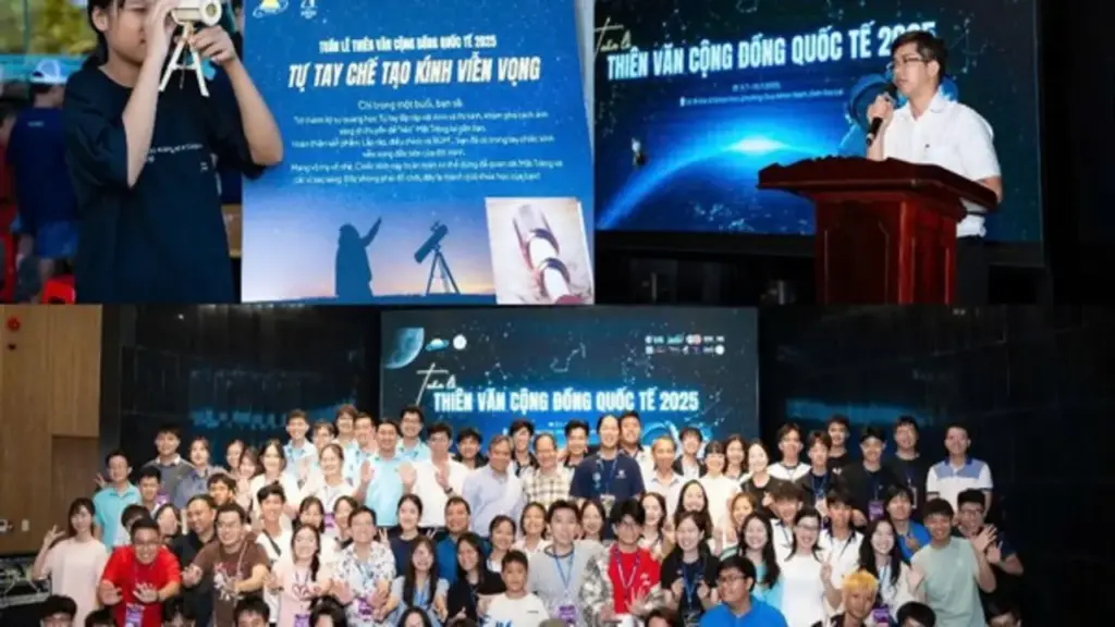3 ngày 2 đêm ngắm sao, xem trình diễn tên lửa tại Tuần lễ Thiên văn quốc tế