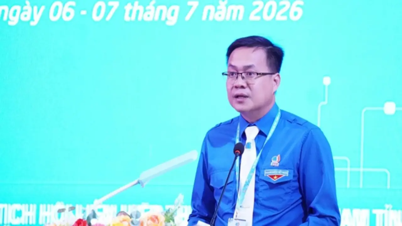 Anh Nguyễn Thanh Nhã giữ chức Chủ tịch Hội Liên hiệp thanh niên tỉnh Vĩnh Long