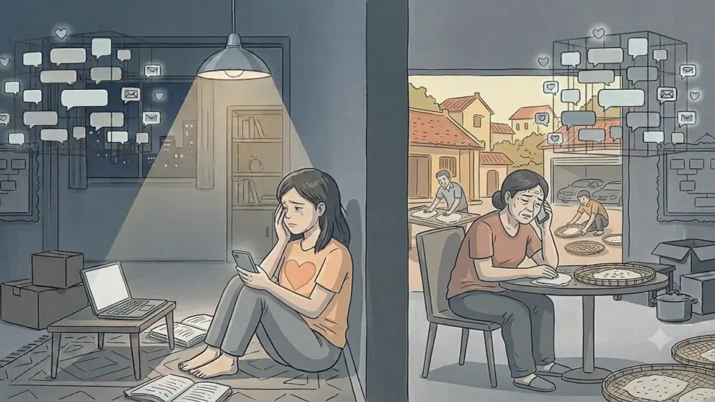 Áp lực giữa chữ hiếu và tương lai khiến bản thân bế tắc