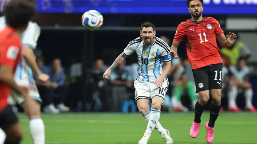 Argentina 0-1 Ai Cập (H1): Ibrahim mở tỷ số
