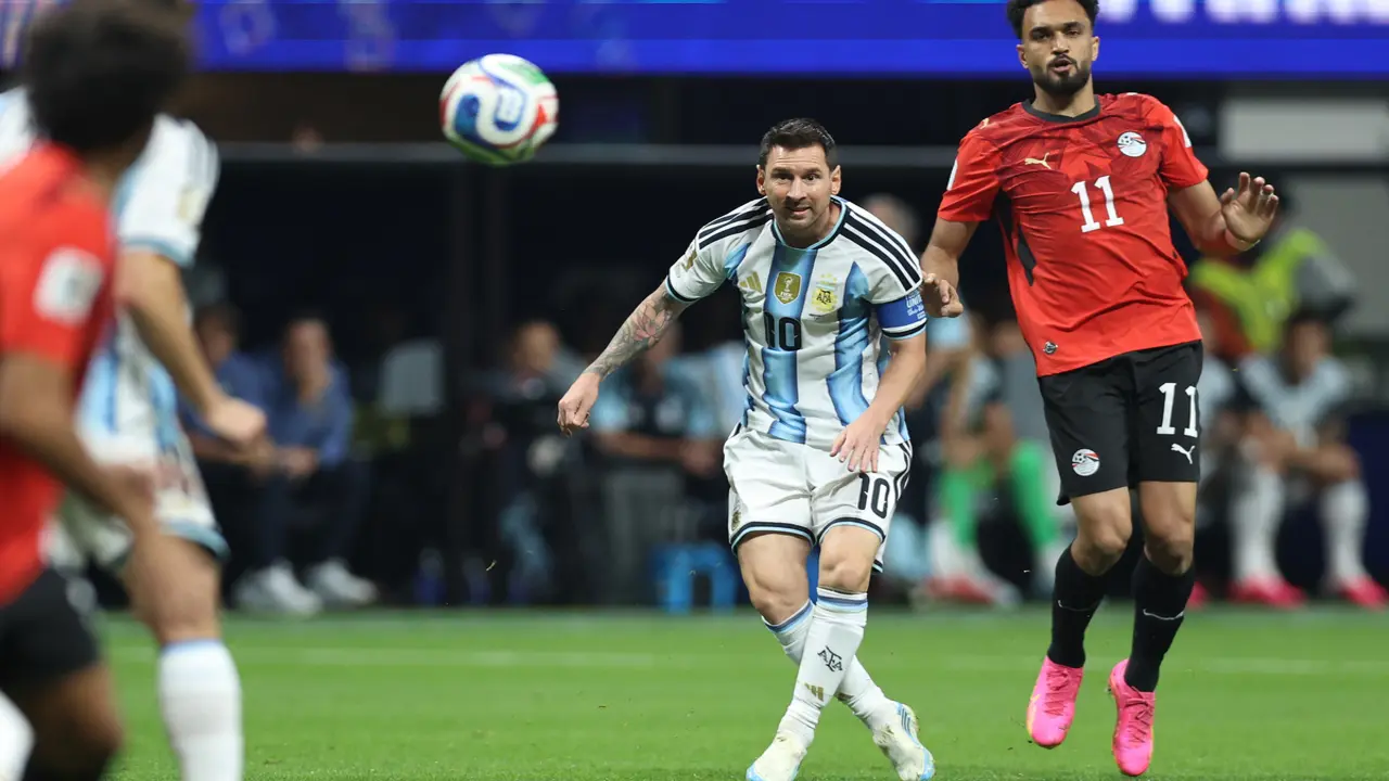Argentina 0-1 Ai Cập (H1): Ibrahim mở tỷ số