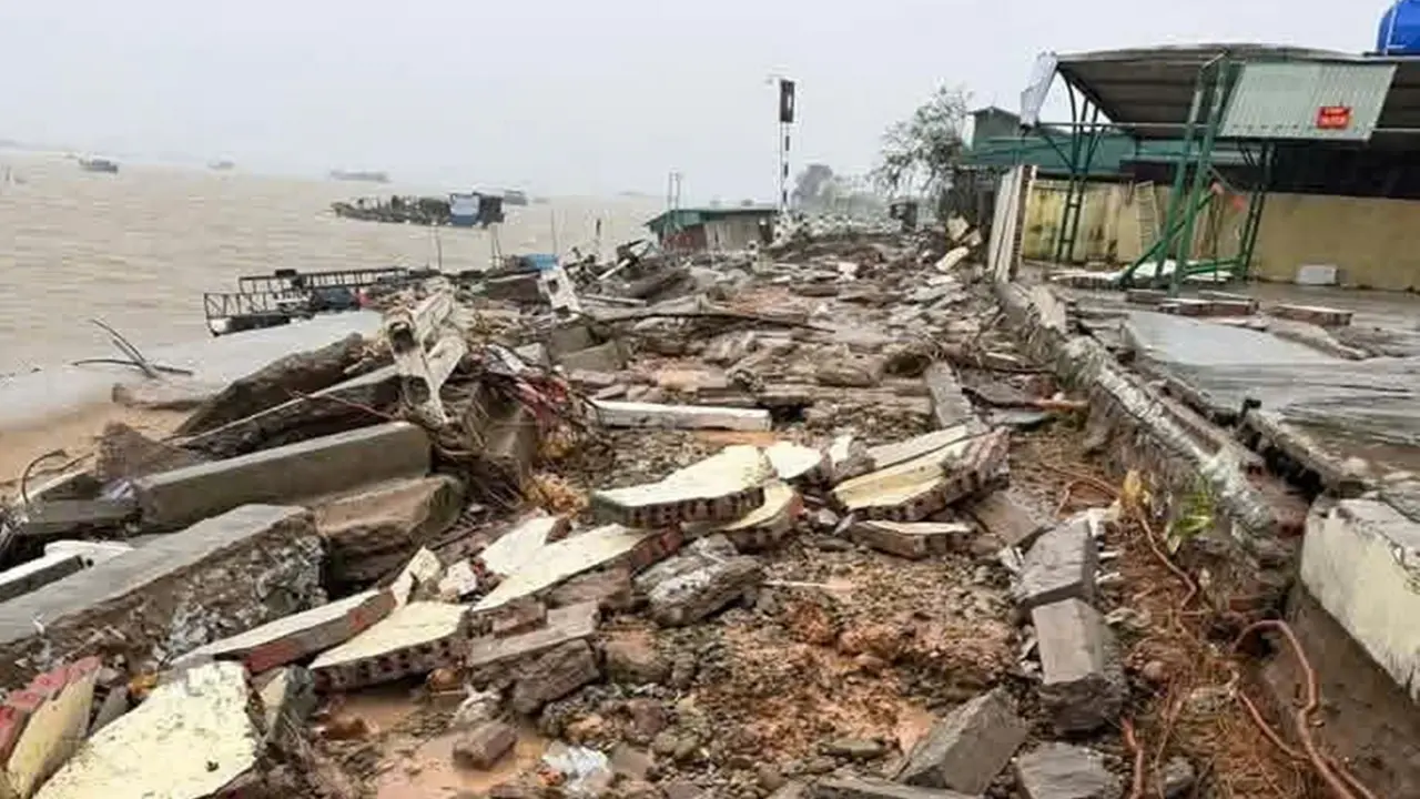 Bão Maysak suy yếu thành áp thấp nhiệt đới
