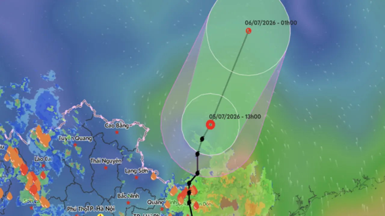 Báo số 1 (bão Maysak) suy yếu thành áp thấp nhiệt đới