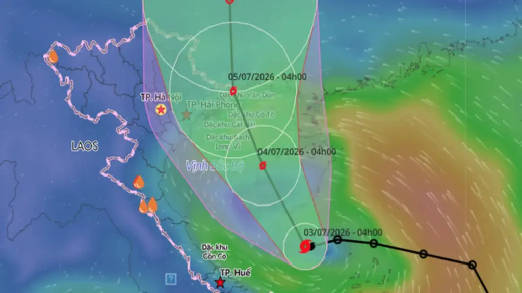 Bão số 1 Maysak hình thành trên Biển Đông, giật cấp 10, mưa to đến 350mm