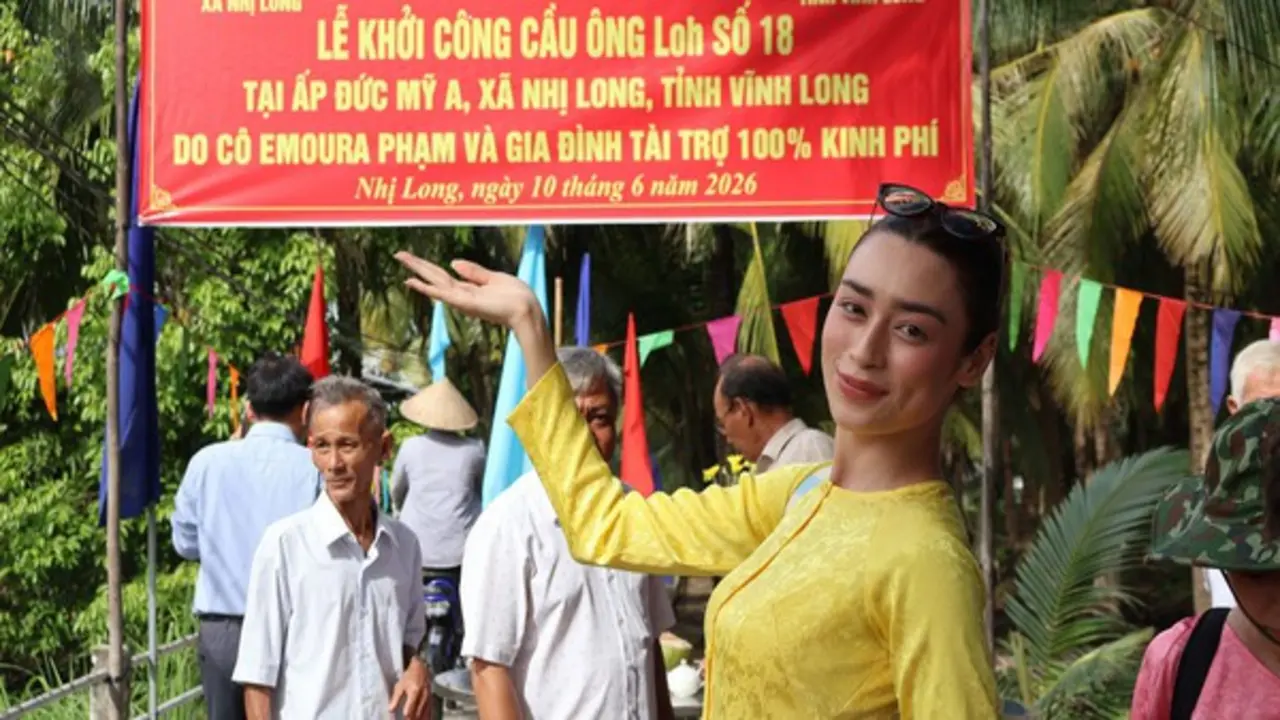 'Bông hồng lai' Việt - Anh gây chú ý với dự án xây 100 cây cầu