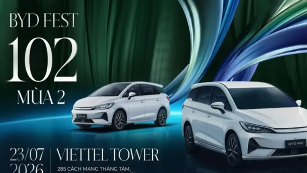 BYD FEST 102 Mùa 2 chính thức khởi động: Cơ hội cho giới kinh doanh vận tải
