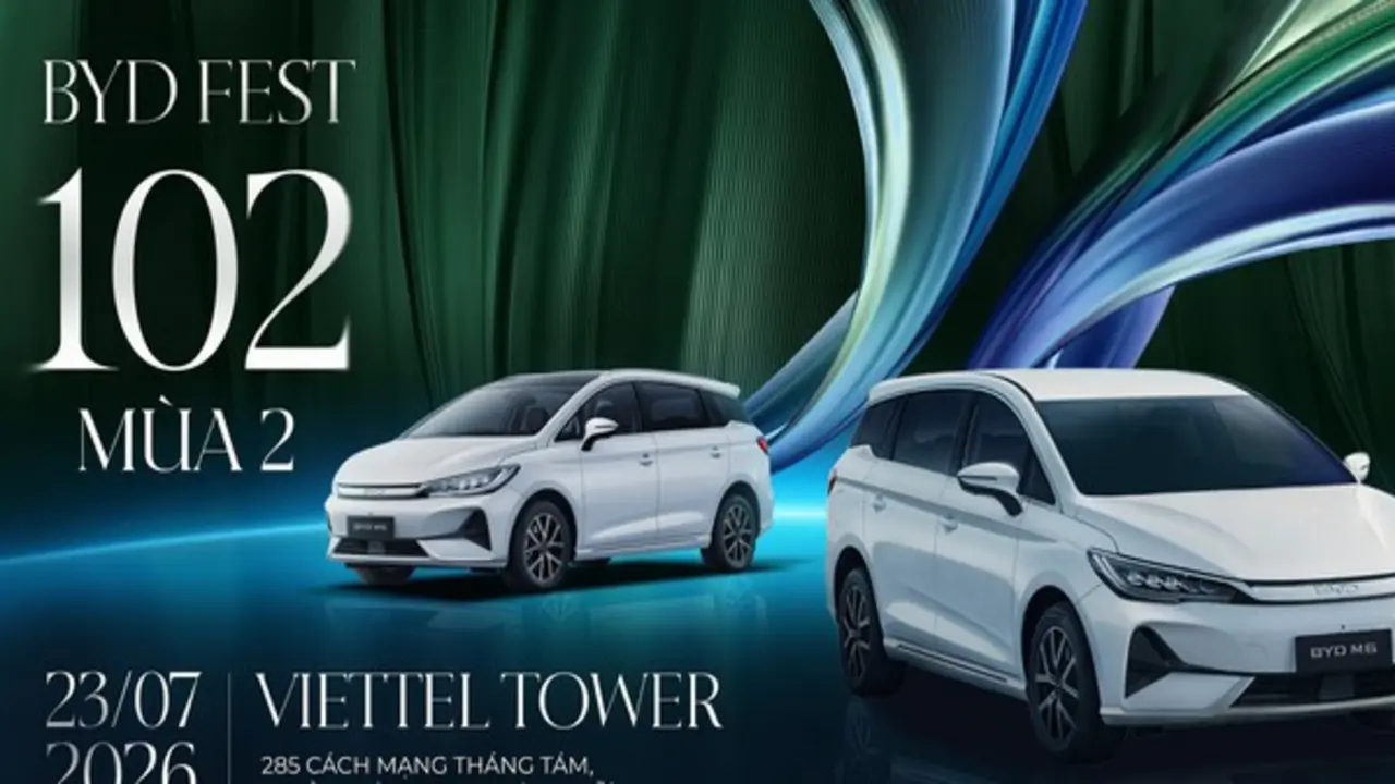 BYD FEST 102 Mùa 2 chính thức khởi động: Cơ hội cho giới kinh doanh vận tải