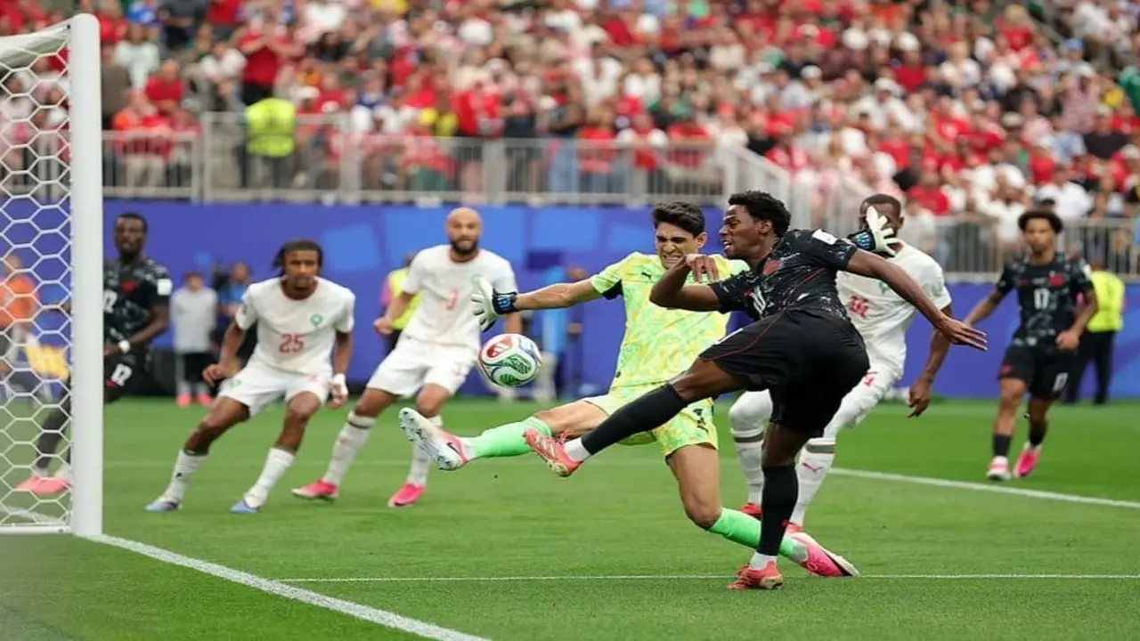 Canada 0-0 Morocco (hiệp 1): Canada ép sân, liên tiếp bỏ lỡ cơ hội