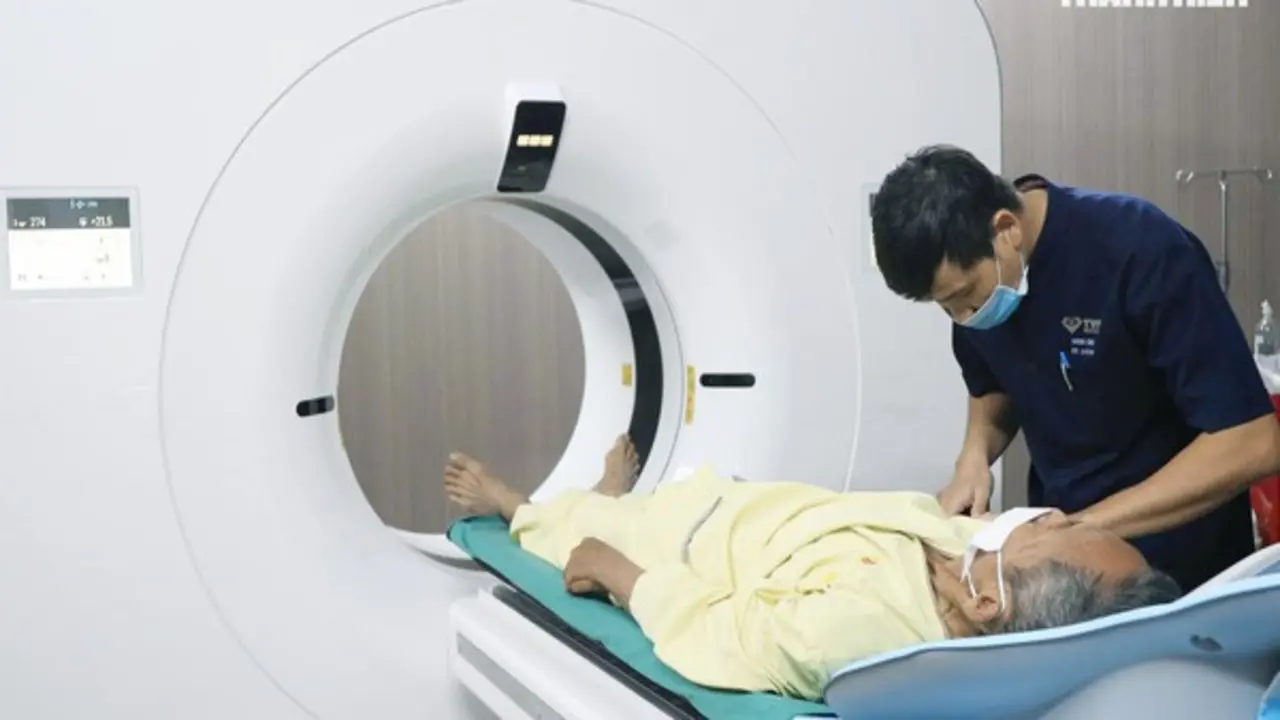 Chẩn đoán CT phổ 512 lát cắt bằng ứng dụng trí tuệ nhân tạo
