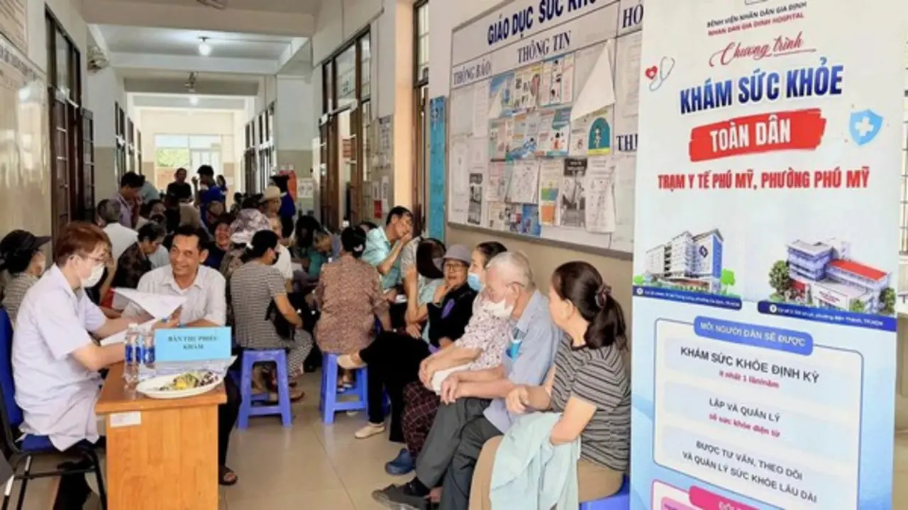 Chỉ sau 2 tháng, hơn 1 triệu người dân TP.HCM đã được khám sức khỏe