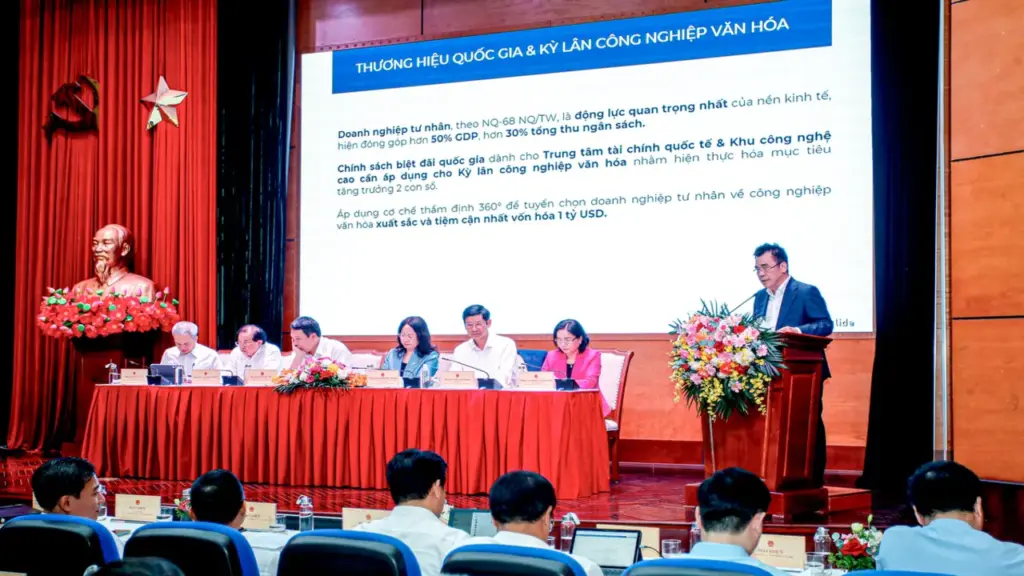 Chủ tịch sáng lập DatVietVAC: ‘Nếu không có kỳ lân, sẽ không có công nghiệp văn hóa cạnh tranh toàn cầu’