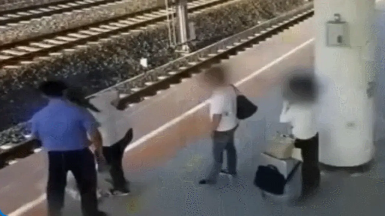 Clip “người đàn ông phản ứng nhanh cứu cô gái muốn tự sát” nổi bật tuần qua